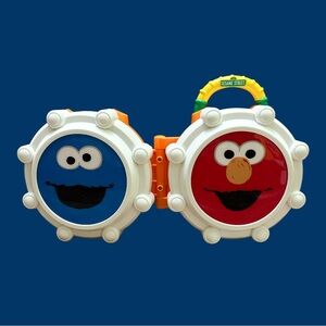 Sesame Street Drum Set - Red and Blue Lunch Box